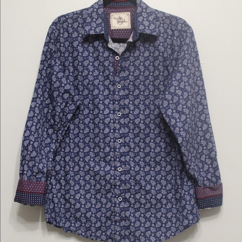 Casual Botton Down Long Sleeve Shirt